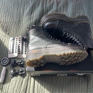 Dr. Martens x Lazy Oaf Sinclair Platform Combat Boots Women’s Size 8